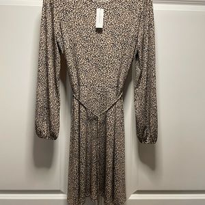 Barbara Republic animal print dress. It’s true to the size. Really pretty